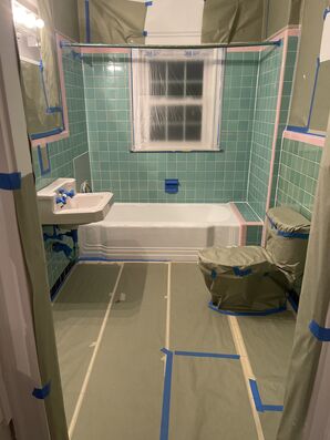 Before & After Tile Reglazing in Boston, MA (1)